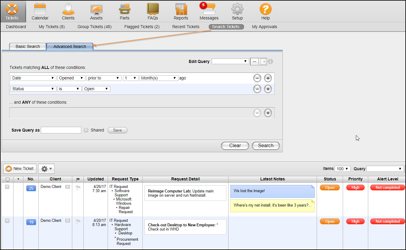 whd search for tickets open longer than 30 days.png